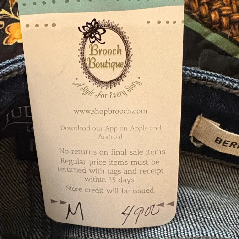 Judy Blue Indigo Denim Shorts - Picture 10 of 11